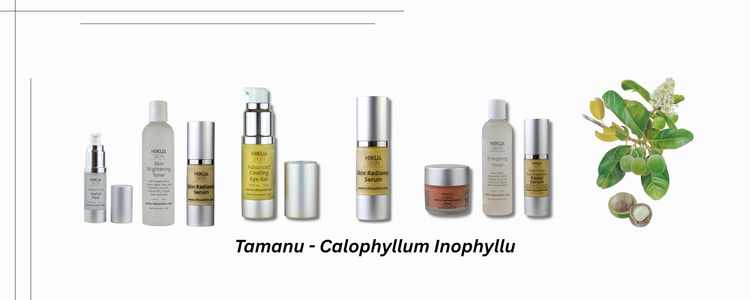 Complete skin care product catalog