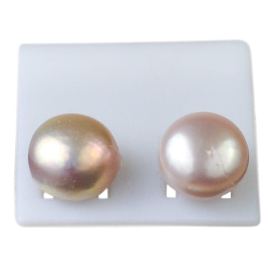 pearl stud earrings