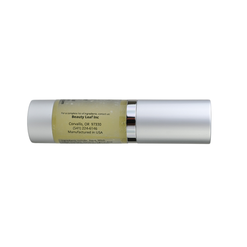 Essence bottle side with company address