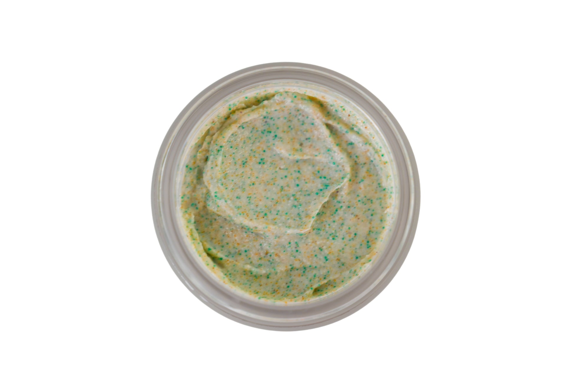 Exfoliating mask open jar