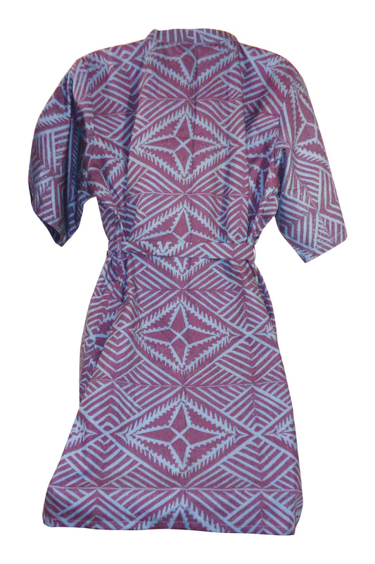 Apolima - Men's Bathrobe Traditional Samoan Elei