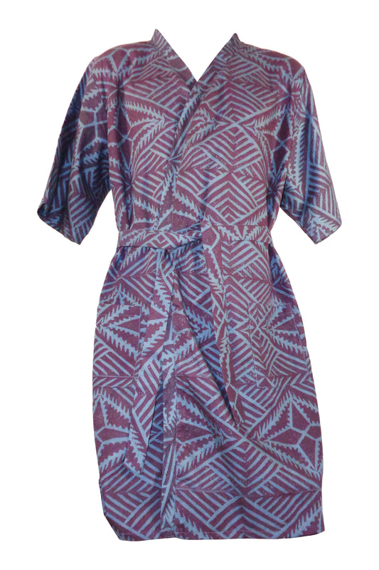 Apolima - Men's Bathrobe Traditional Samoan Elei