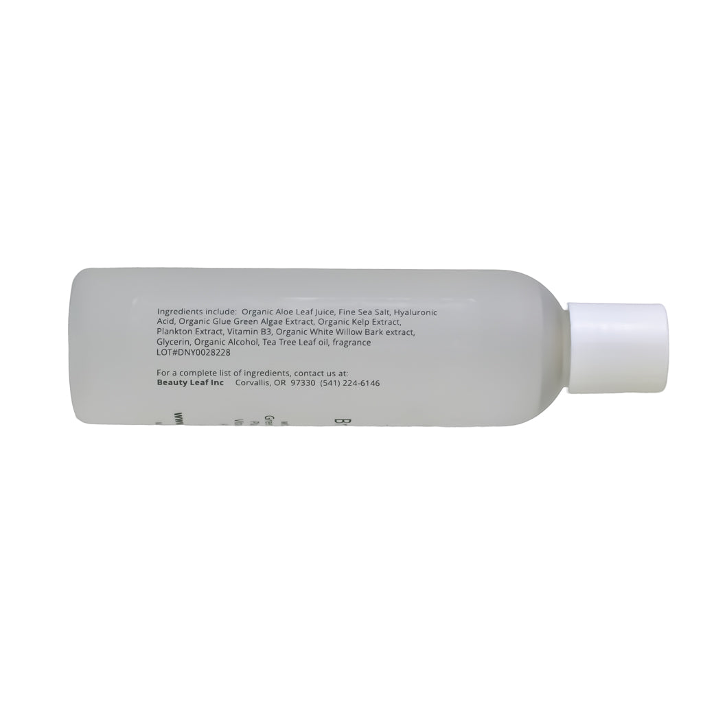 Toner bottle side ingredients