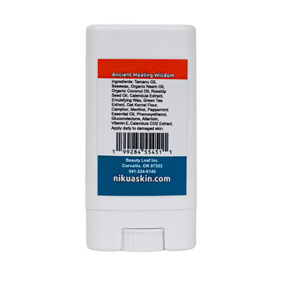 Healing foot stick packaging back