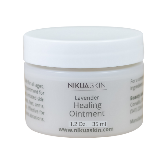 Healing ointment jar front