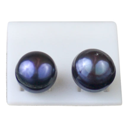 pearl stud earrings
