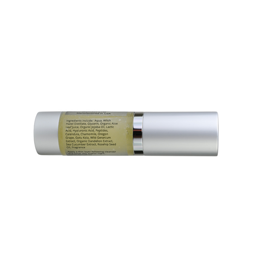 Essence side bottle with ingredients