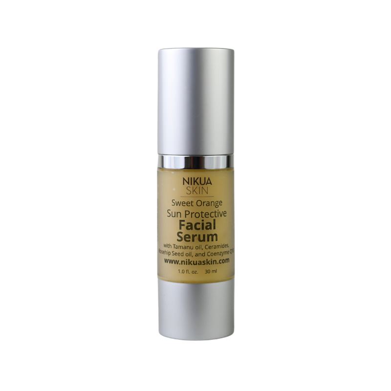 Facial Serum bottle front view