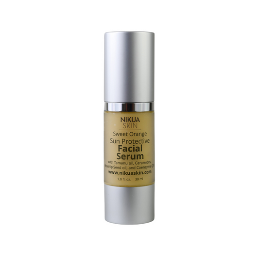 Facial Serum bottle front view