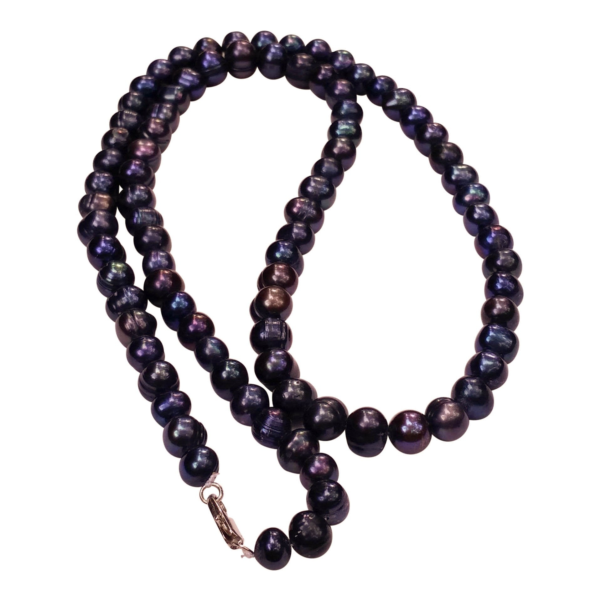 Fare - Black Freshwater Pearl Necklace