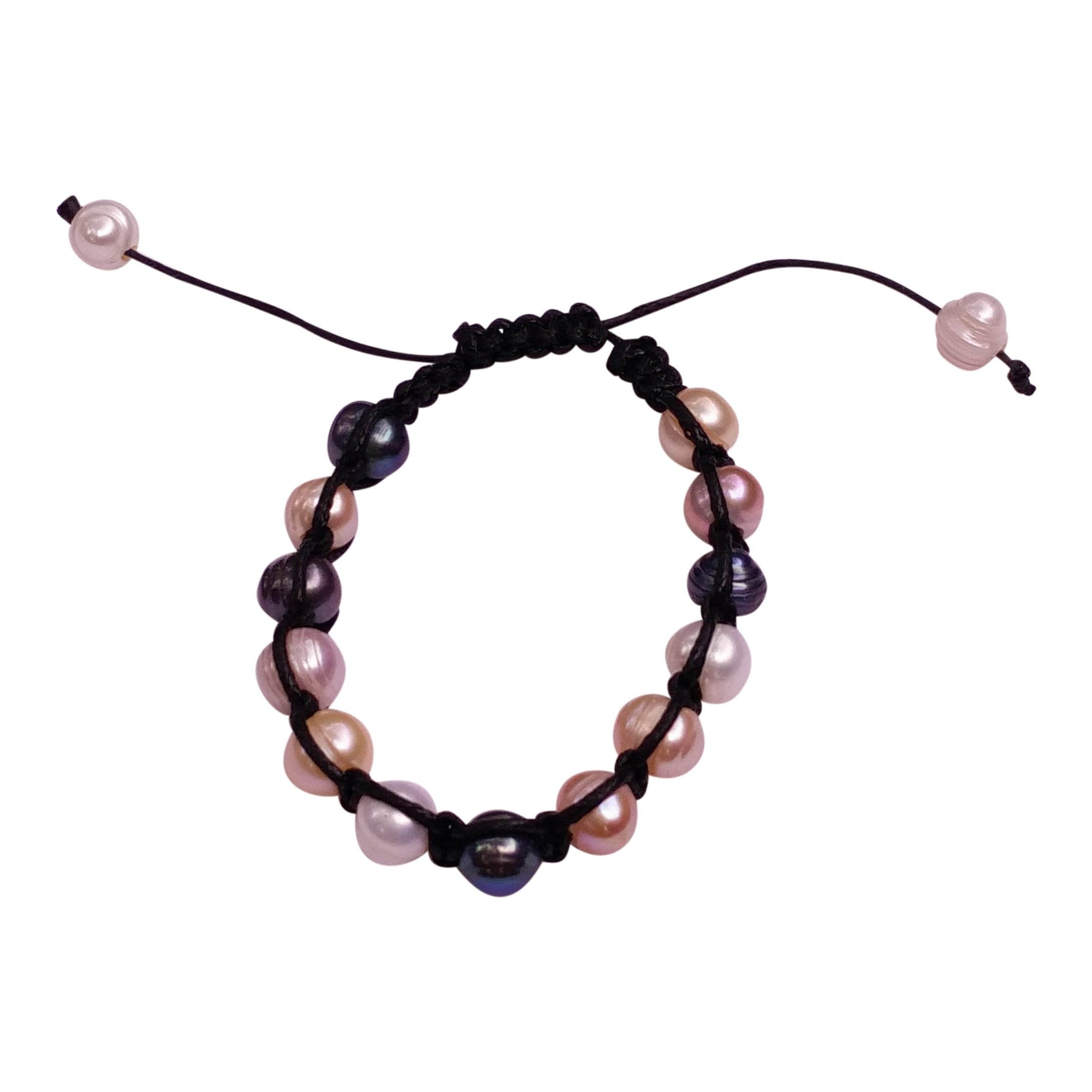Haumi - Genuine Freshwater Pearl Bracelet from Tahiti